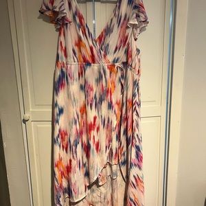 Torrid walk through midi dress